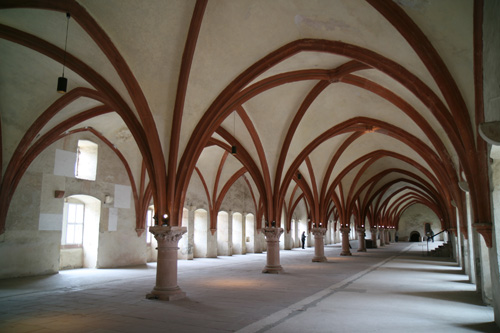 Kloster Eberbach - Mönchsdormitorium